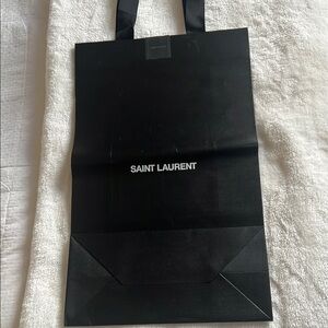Saint Laurent Black Shopping Bag
